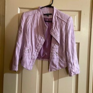 White House Black Market Jacket Blazer Size 2 linen